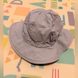 Kids Sun Hat in Light Gray